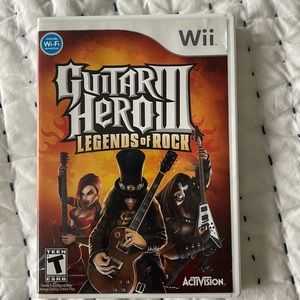 Wii Game - Guitar Hero III - Legends of Rock